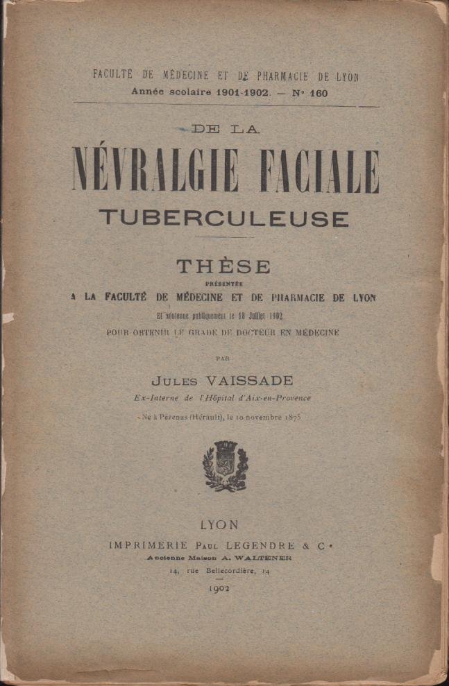 De La NéVralgie Fac…