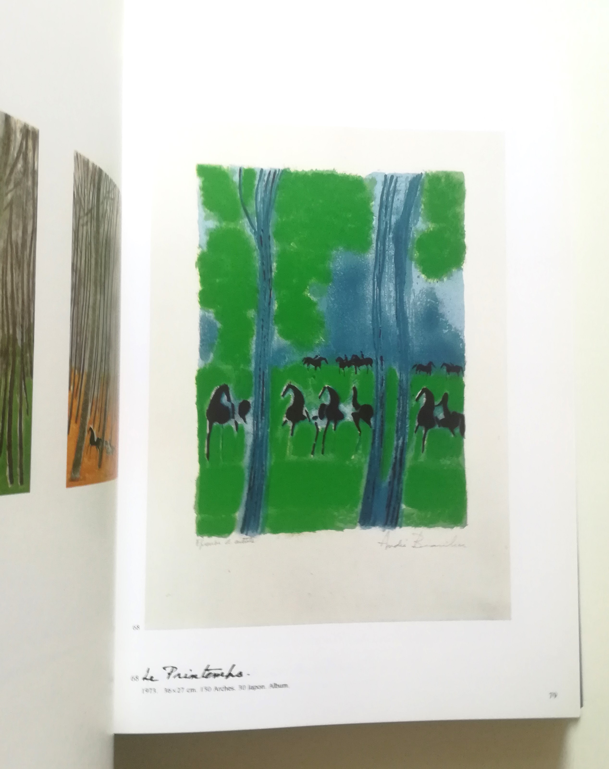 Andre Brasilier: Lithographies 1958-1991 by Yann Le Pichon