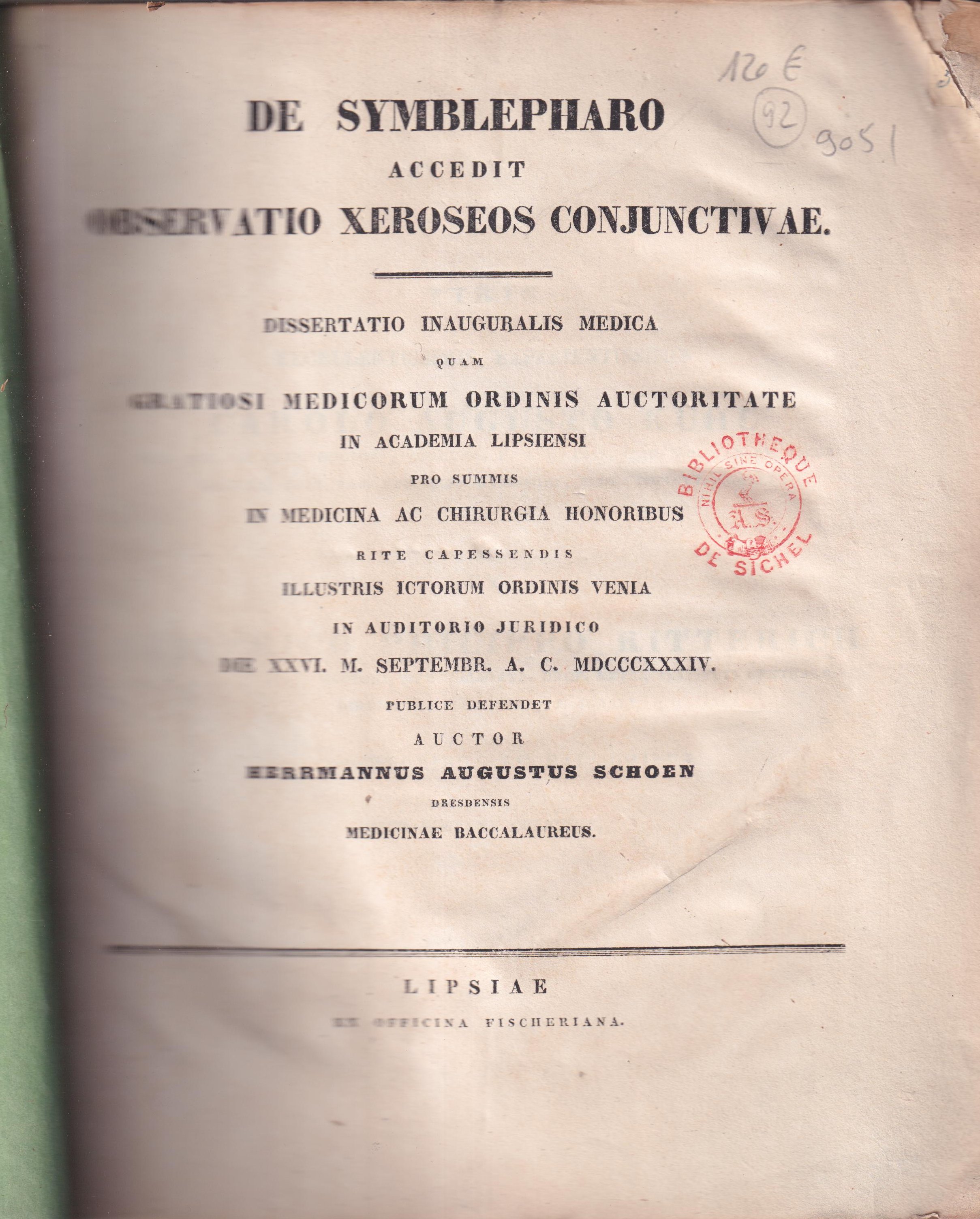 De Symblepharo : Ac… - image