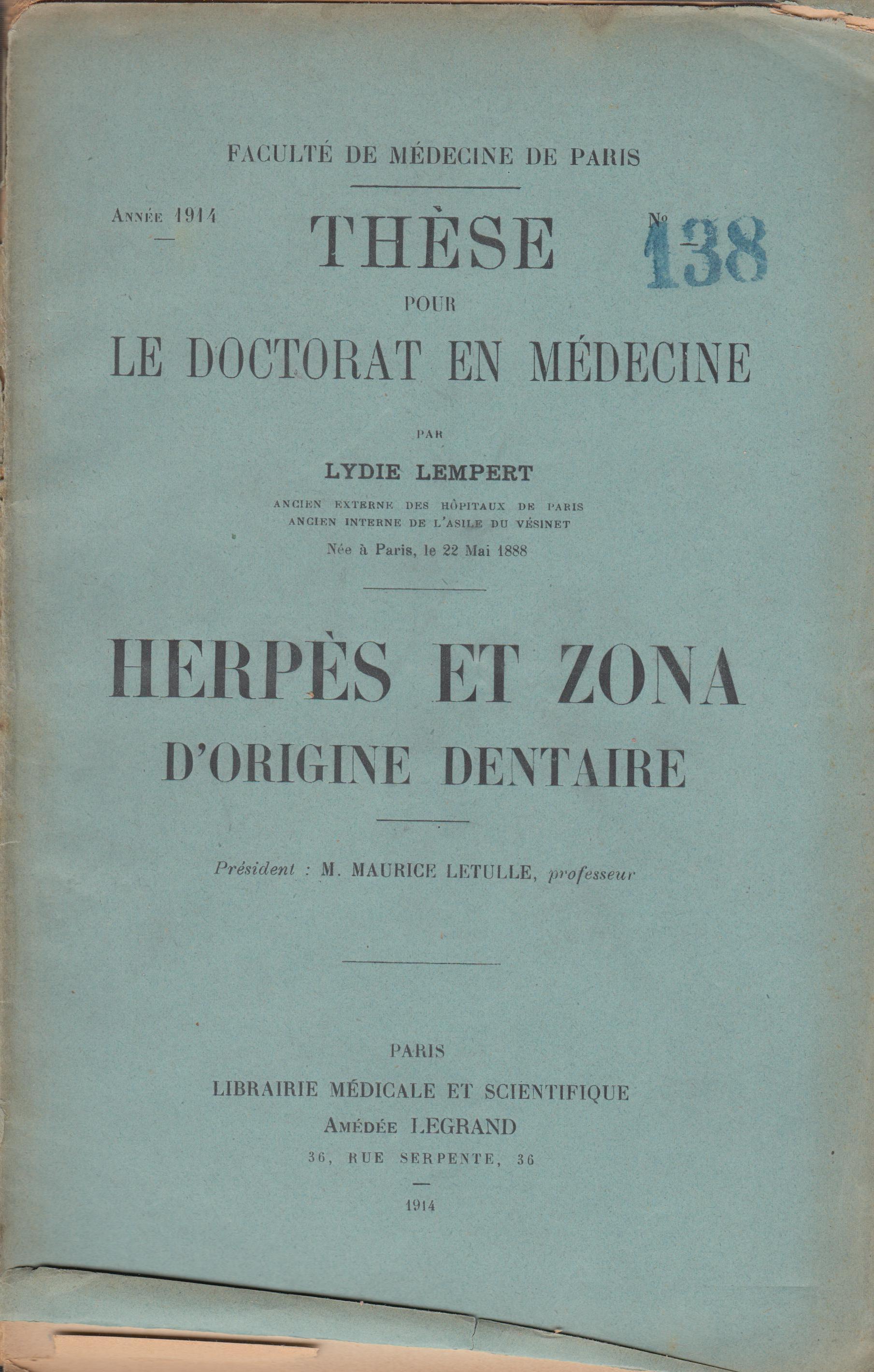 HerpèS Et Zona D'or…
