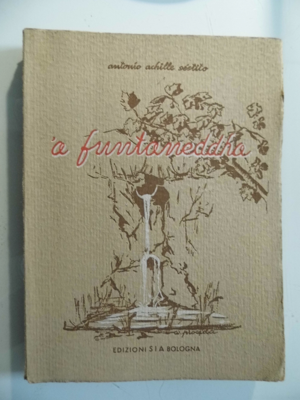 Abebooks 'A FUNTANEDDHA Raccolta di versi in dialetto calabrese