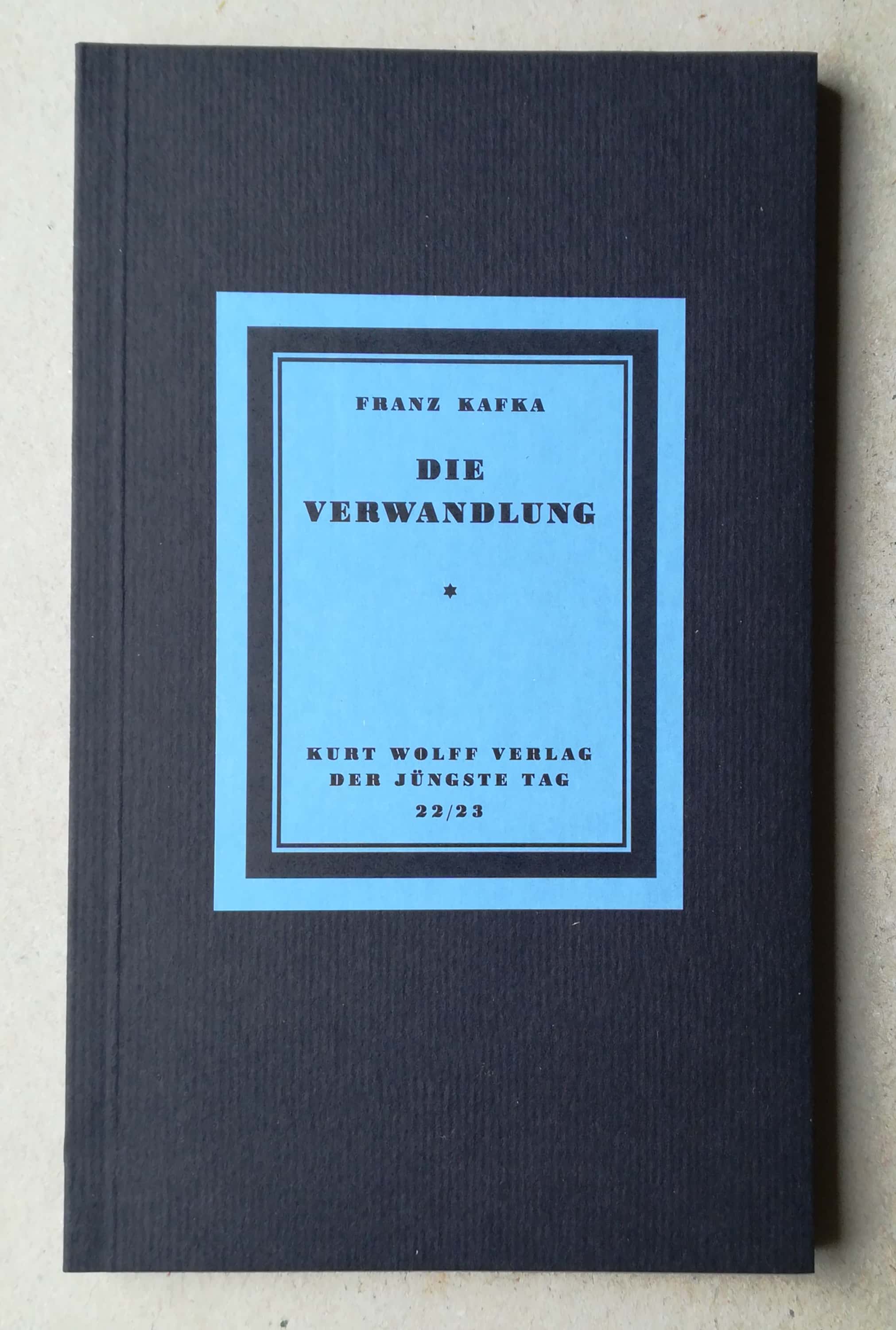 Die Verwandlung. - Kafka, Franz