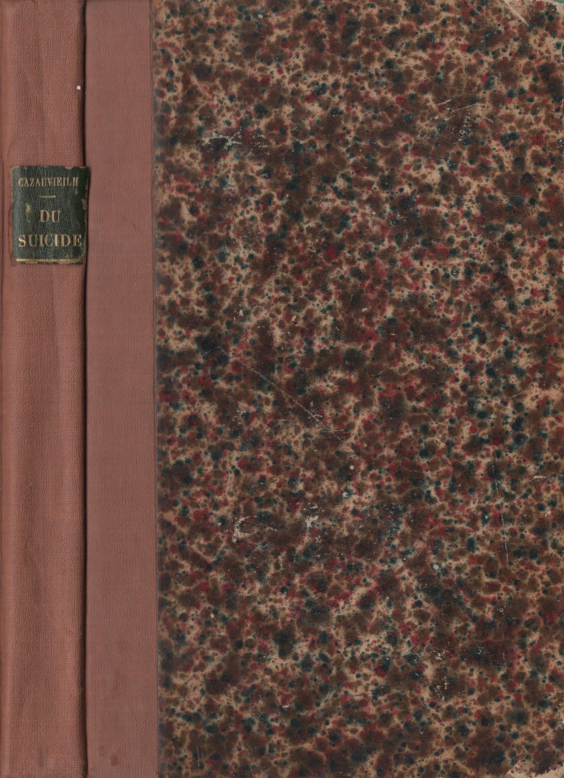 Du Suicide, De L'al… - image