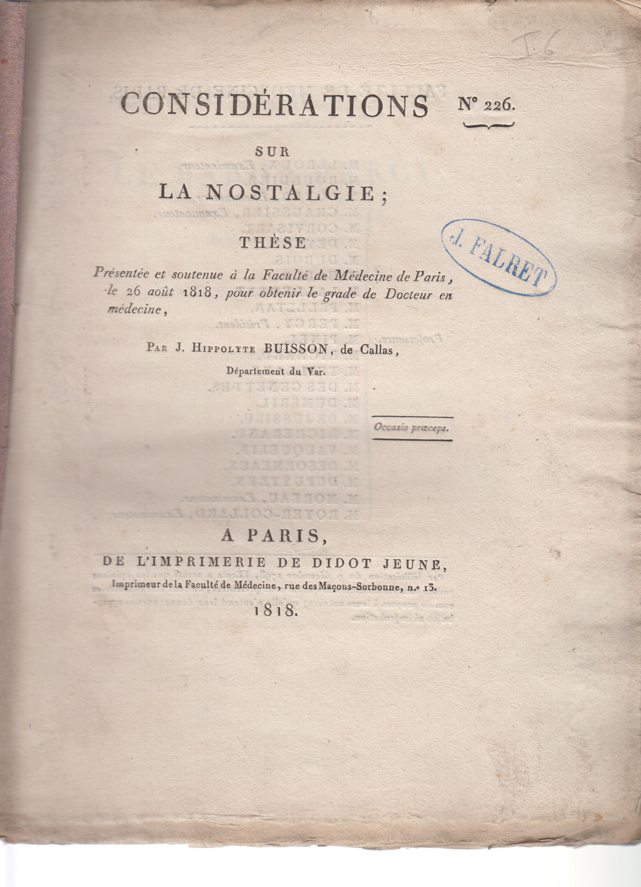 ConsidéRations Sur … - image