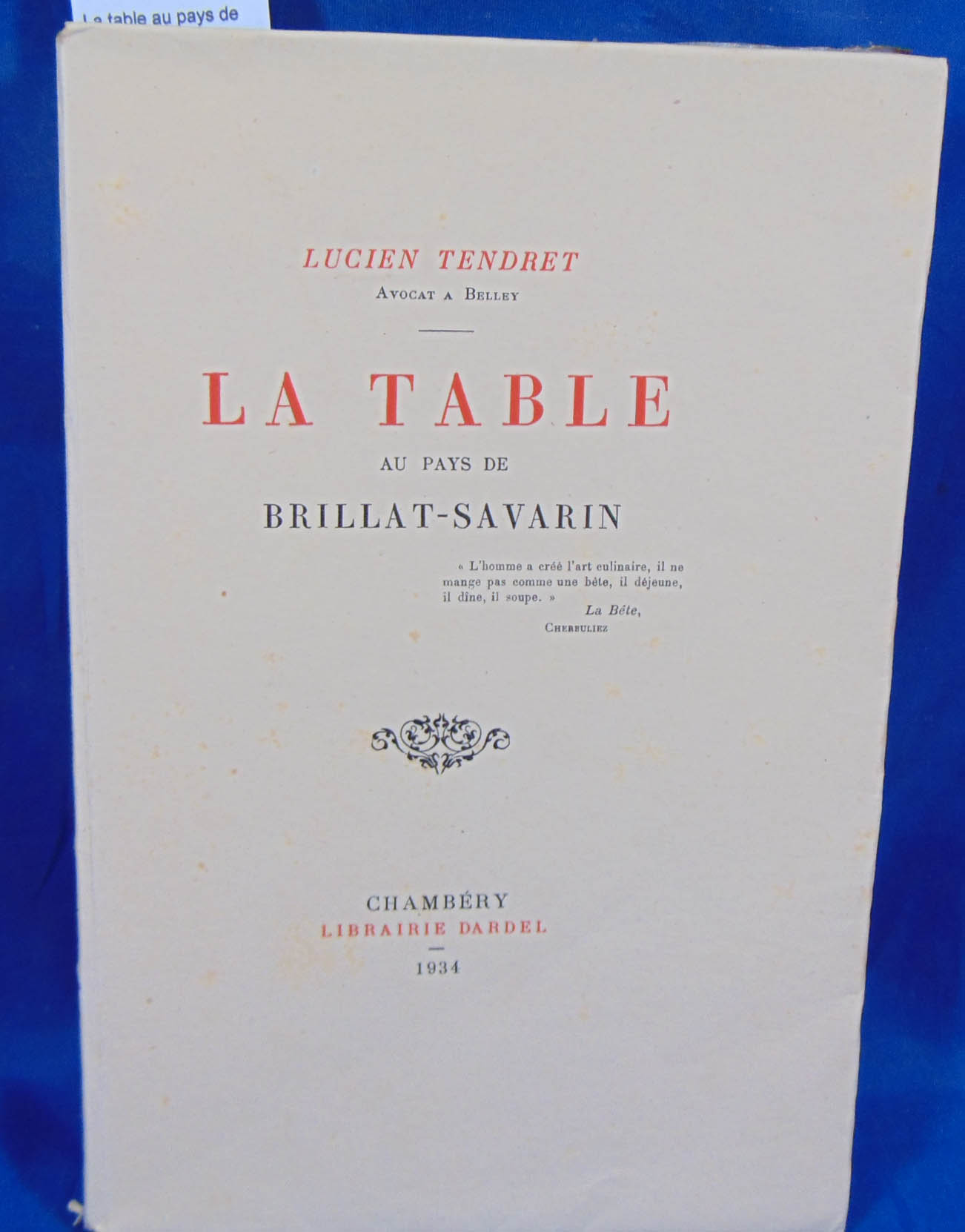 La Table Au Pays De…