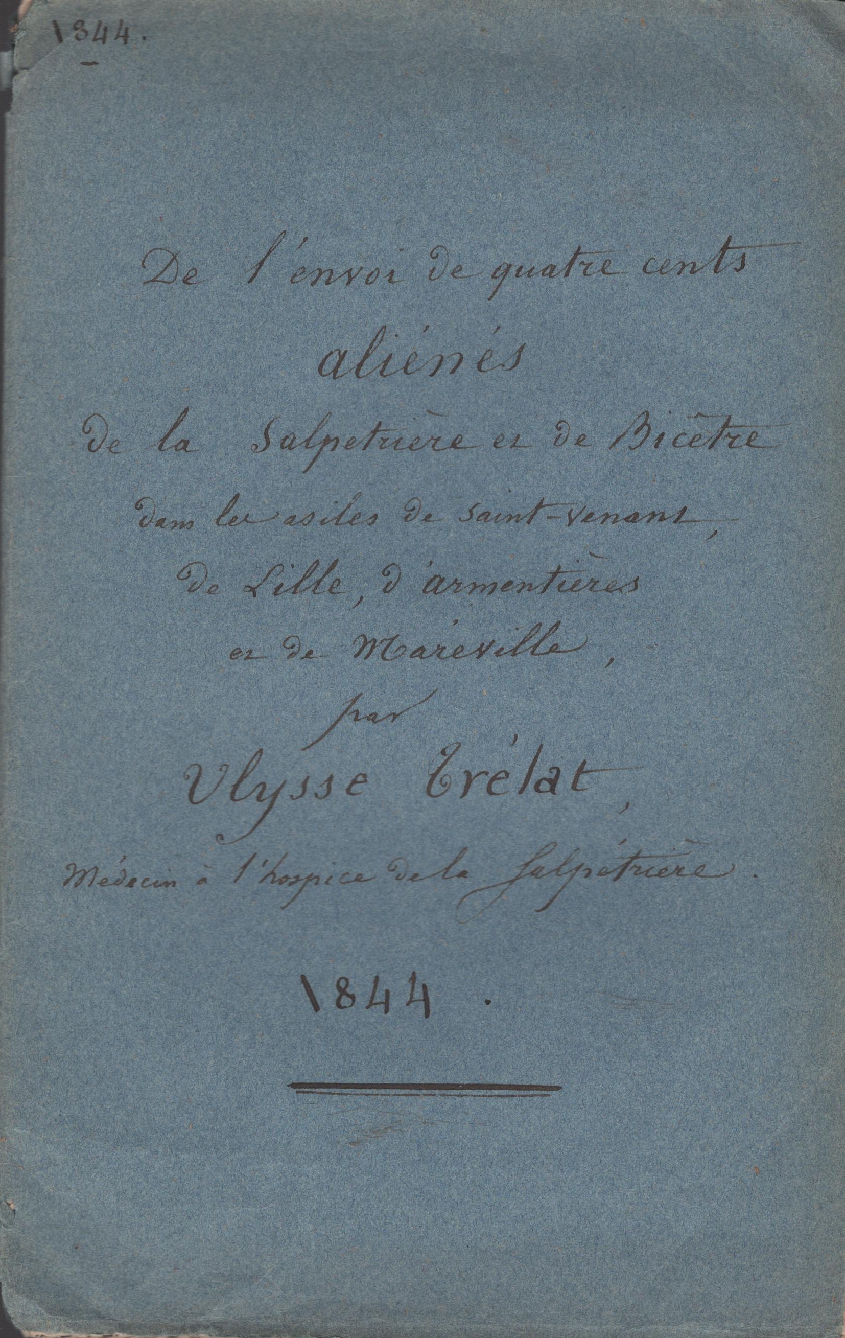 De L'envoi De Quatr…