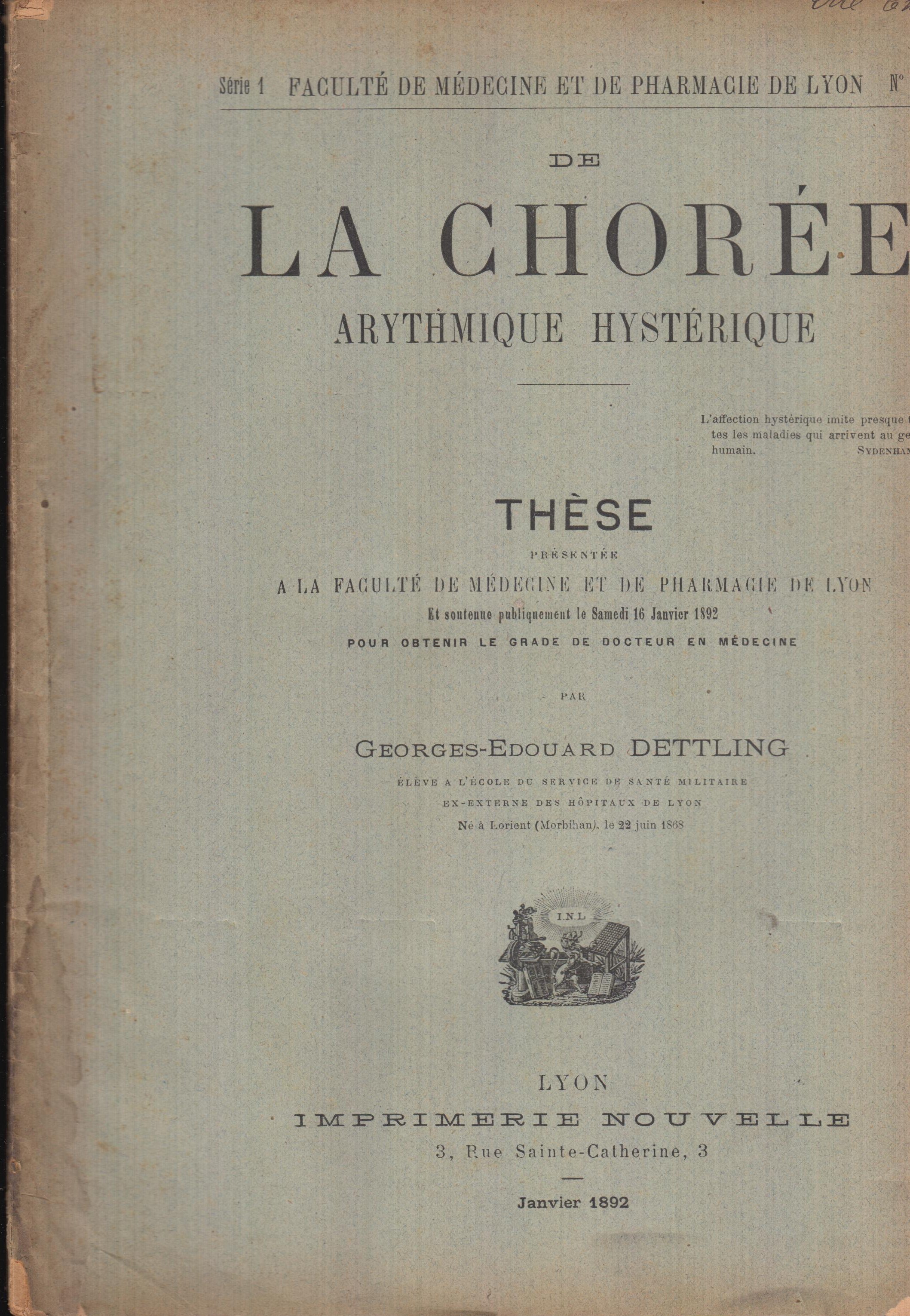 De La ChoréE Arythm… - image
