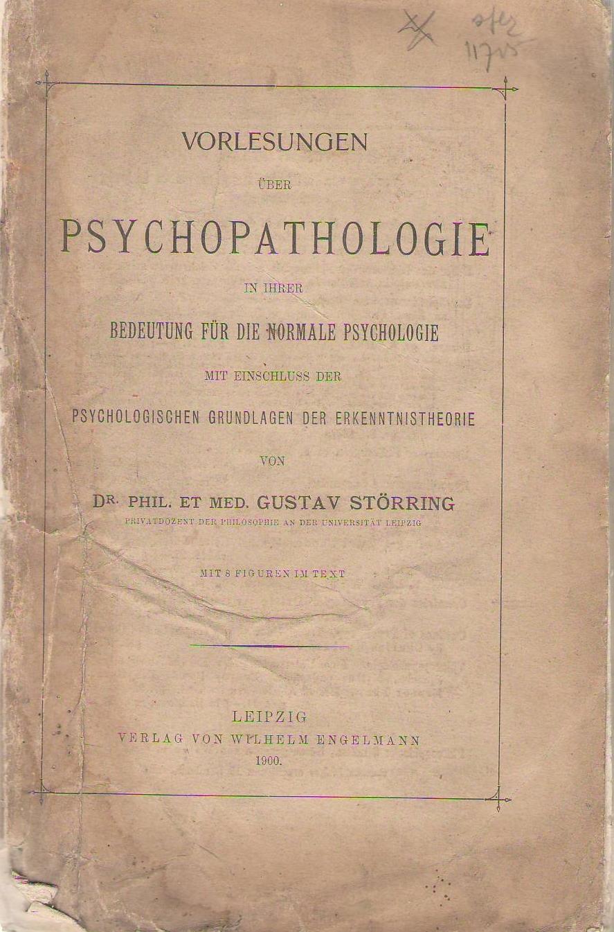 Vorlesungen üBer Ps… - image