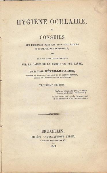 HygièNe Oculaire Ou…