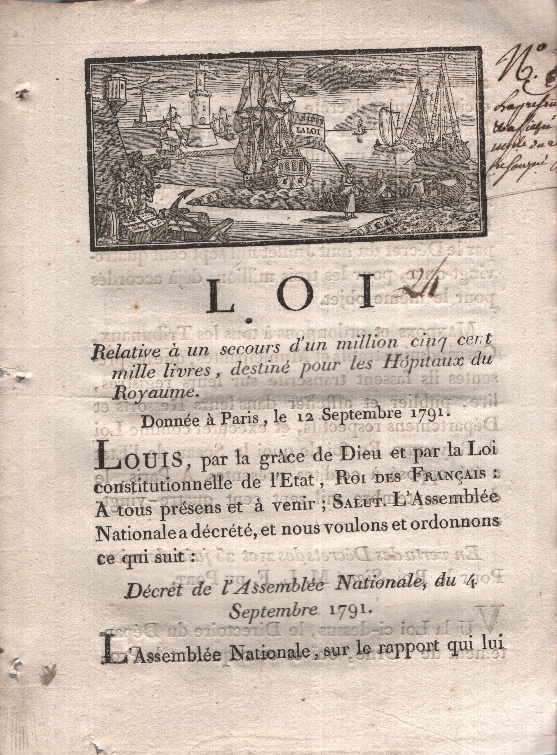 Loi Relative à Un S… - image