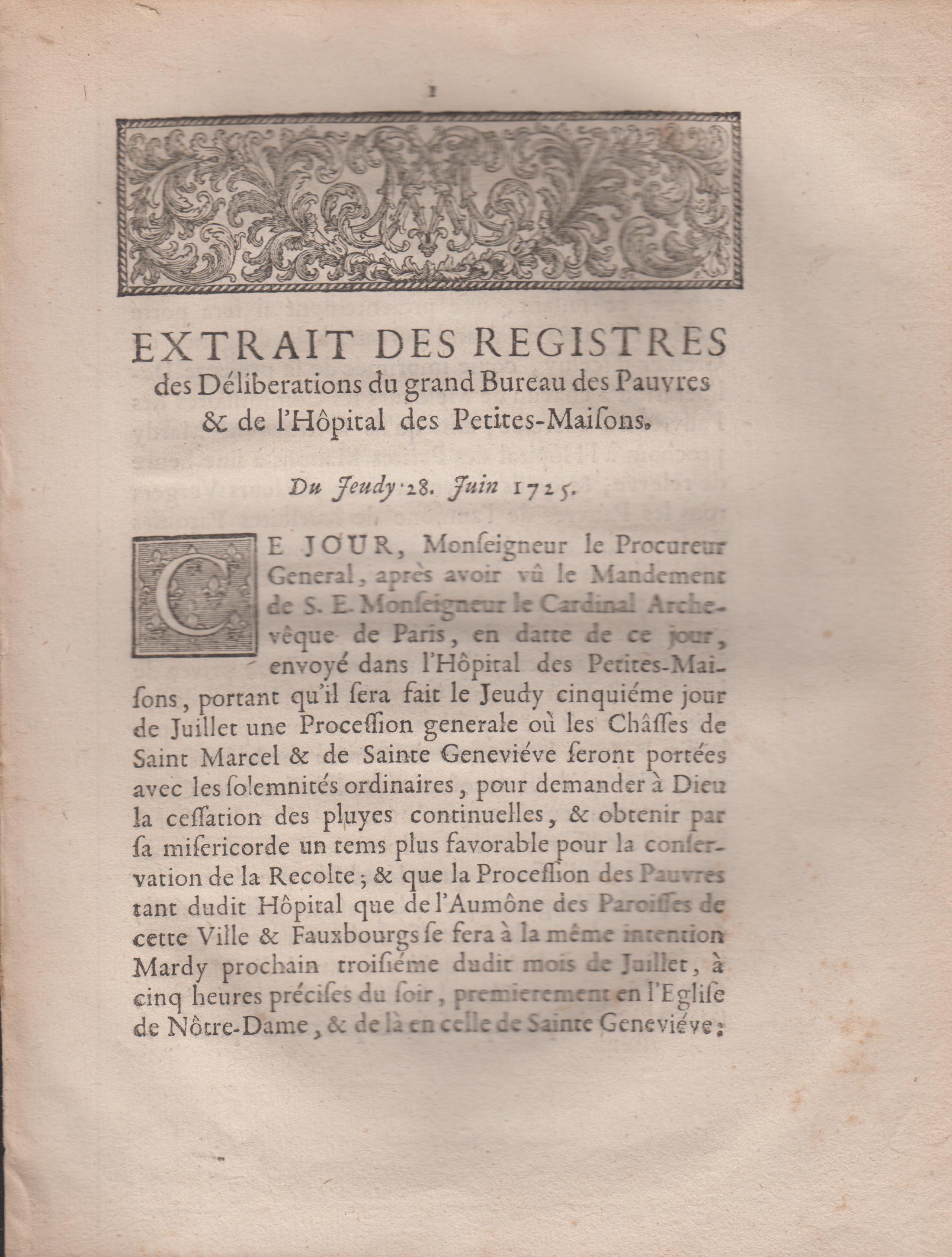 Extrait Des Registr…