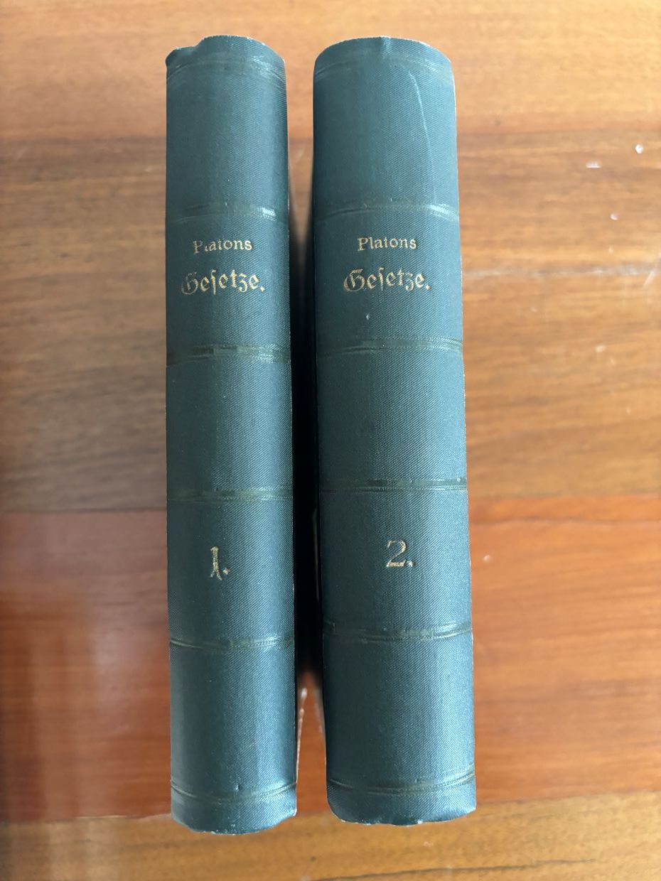 Platons Gesetze. Gr…