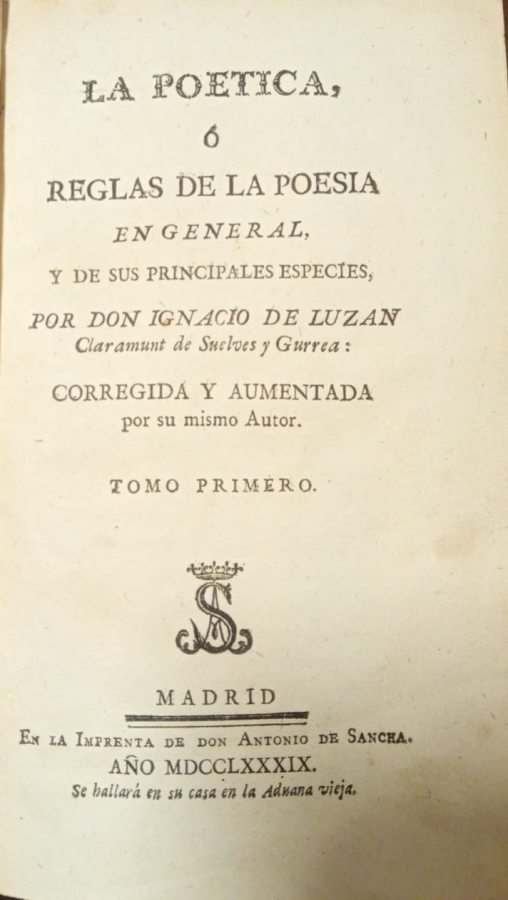 La PoéTica O Reglas…