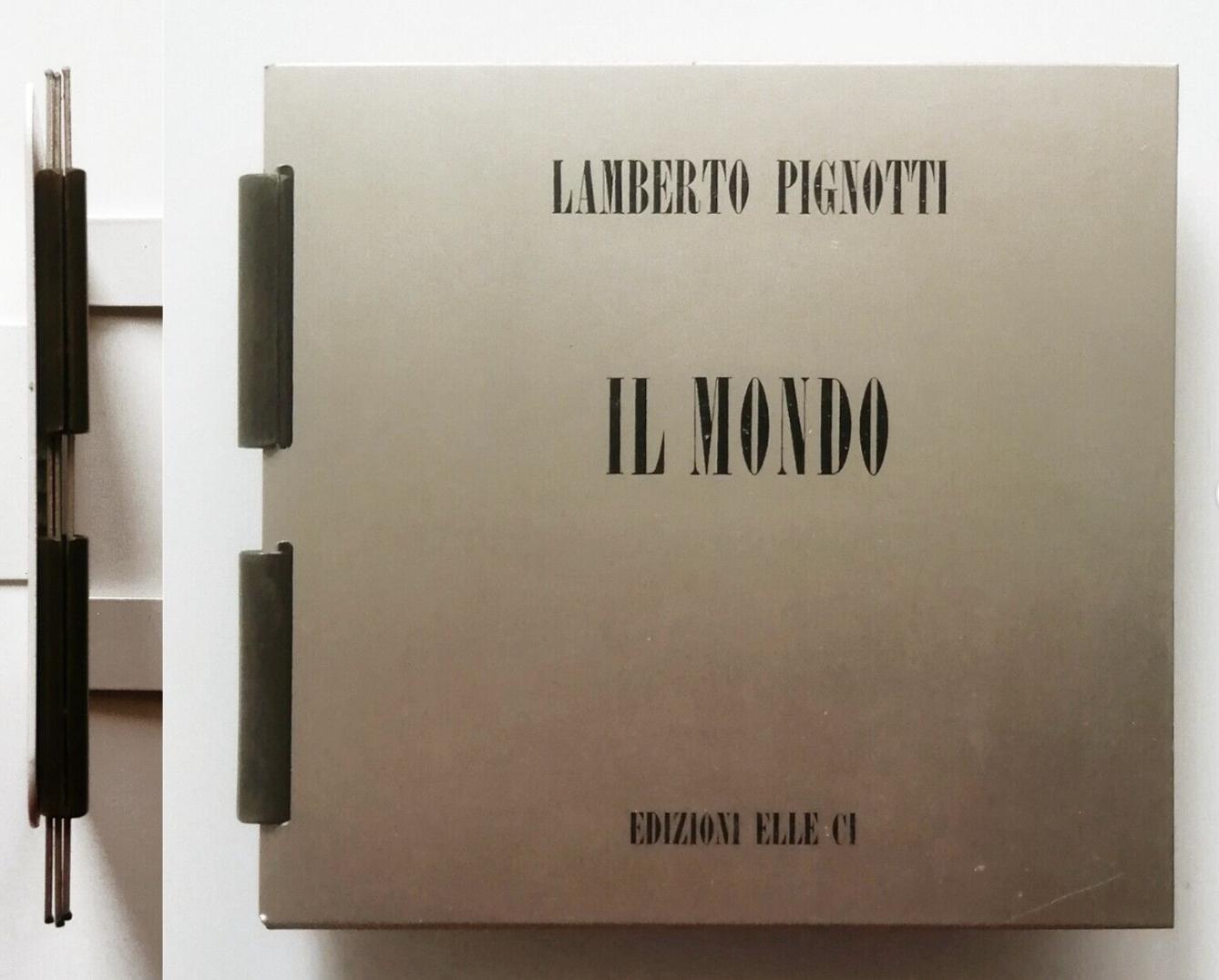 Lamberto Pignotti. …