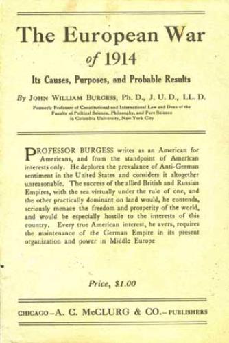 The European War Of…