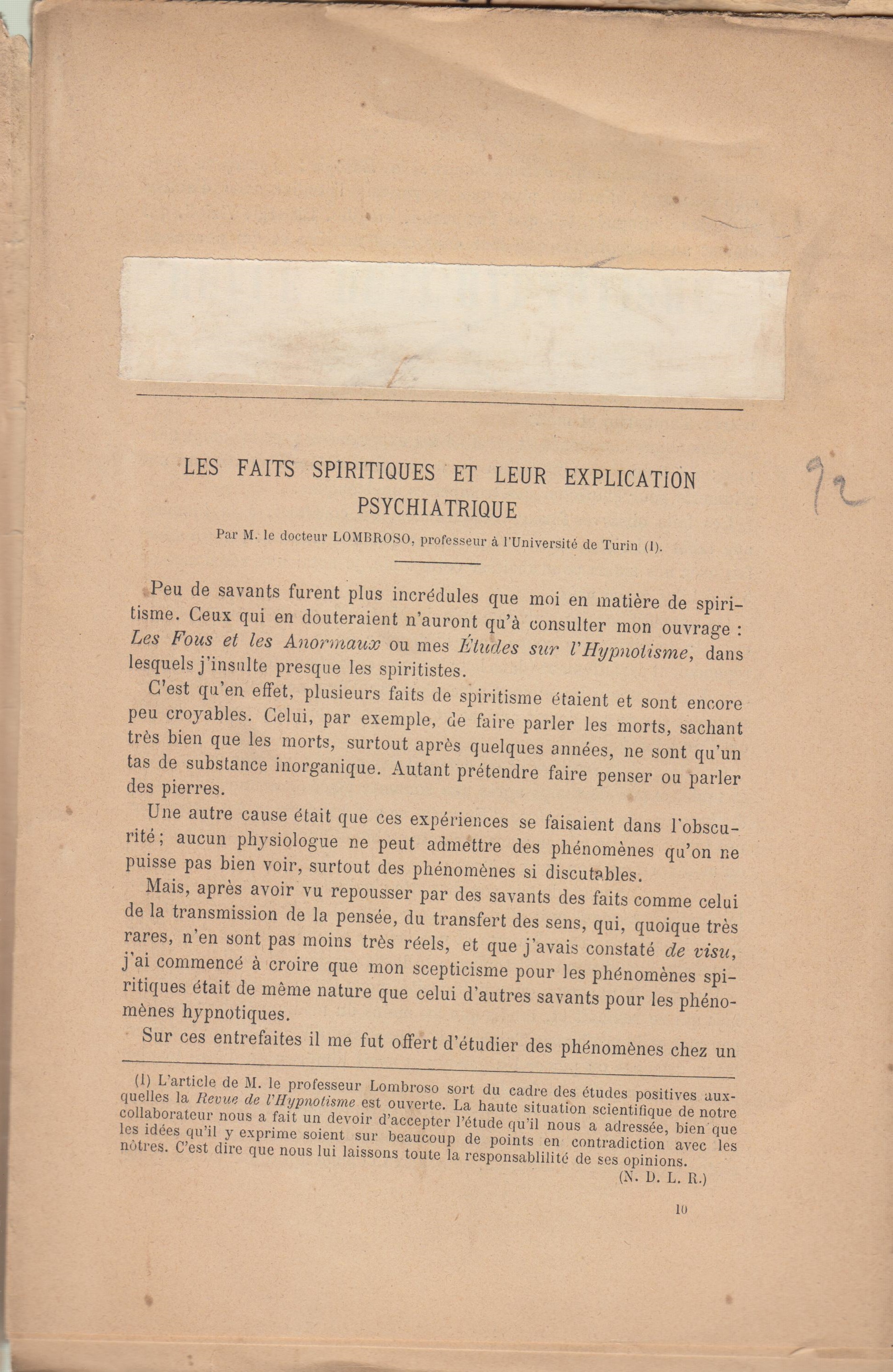 Les Faits Spiritiqu…