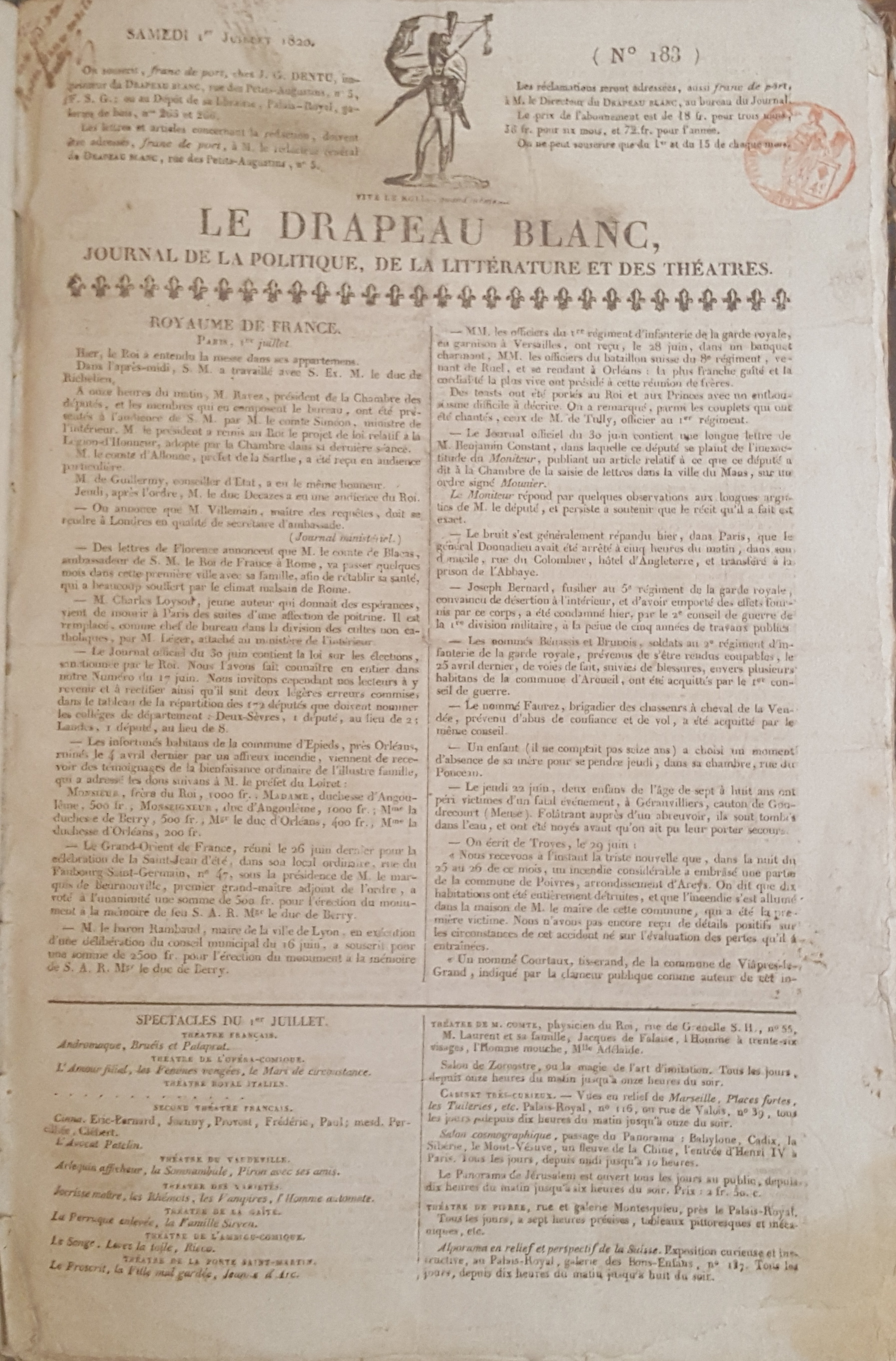 Le Drapeau Blanc, J…