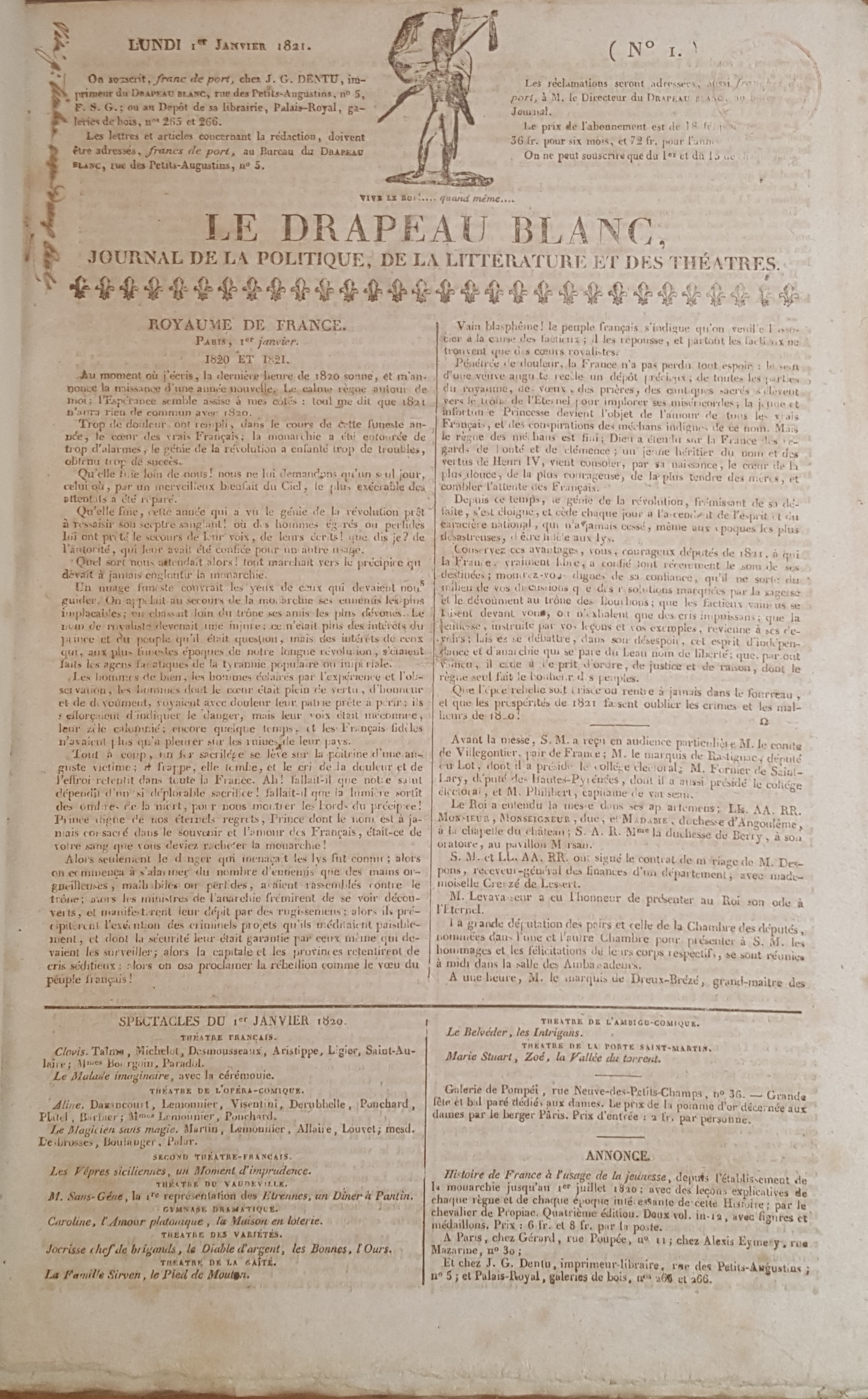 Le Drapeau Blanc, J…