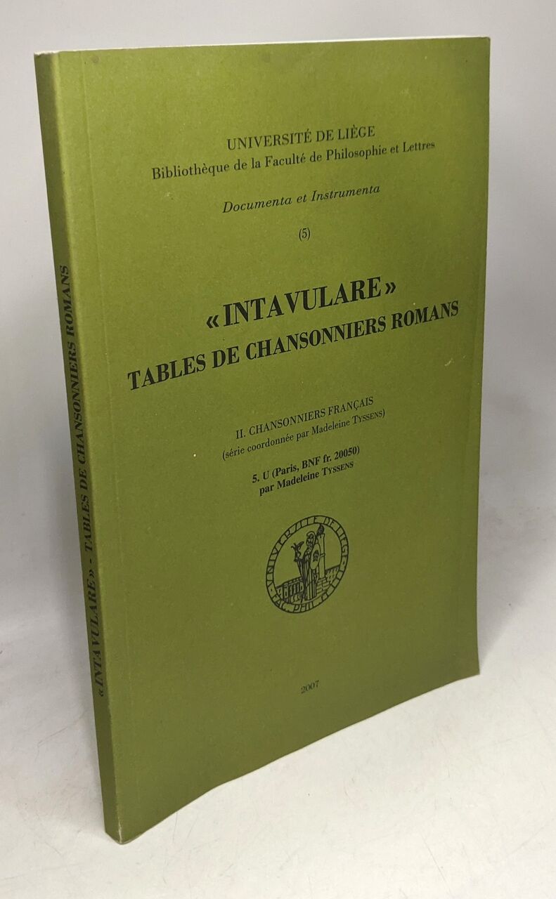 Intavulare Tables D…