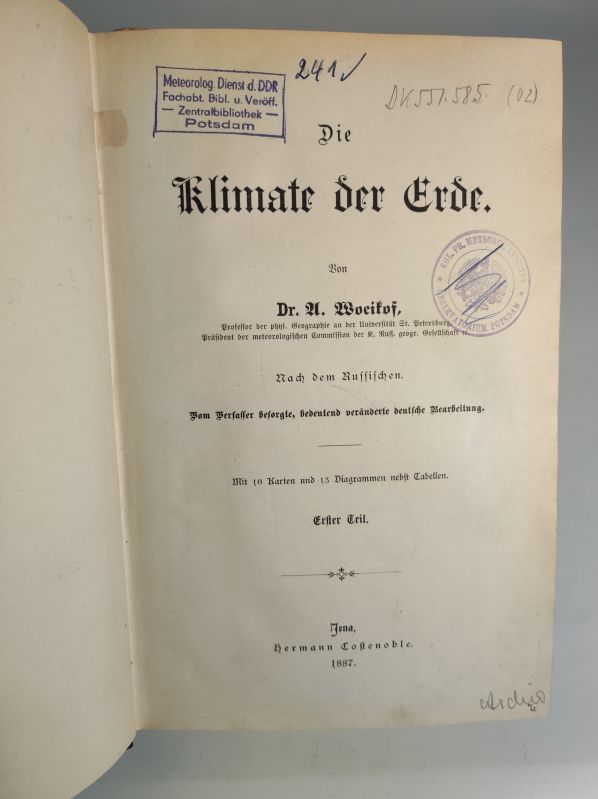 Die Klimate Der Erd…