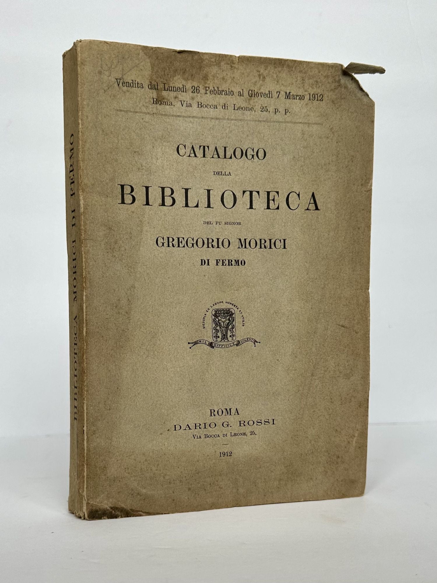 Catalogo Della Bibl…