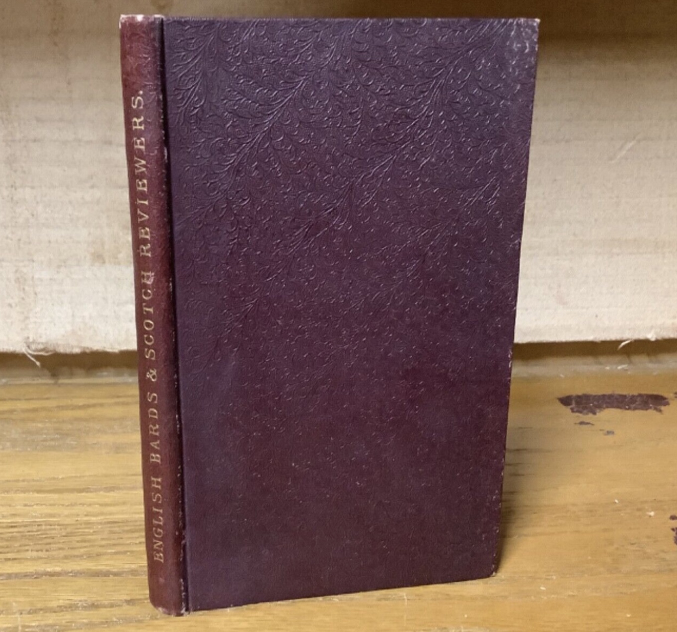 English Bards, And …