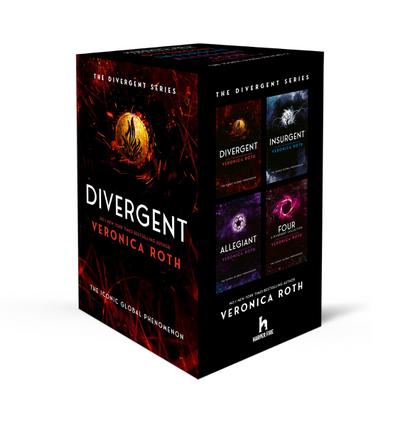 Divergent Series Box Set (Books 1-4) : Divergent / Insurgent / Allegiant and Four - Veronica Roth