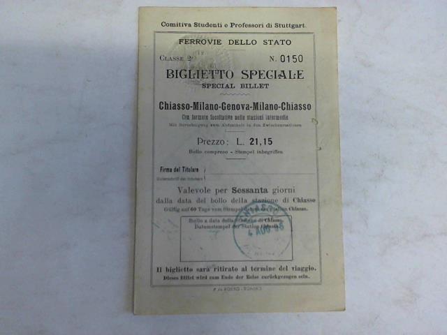 Fahrschein/Bigliett…