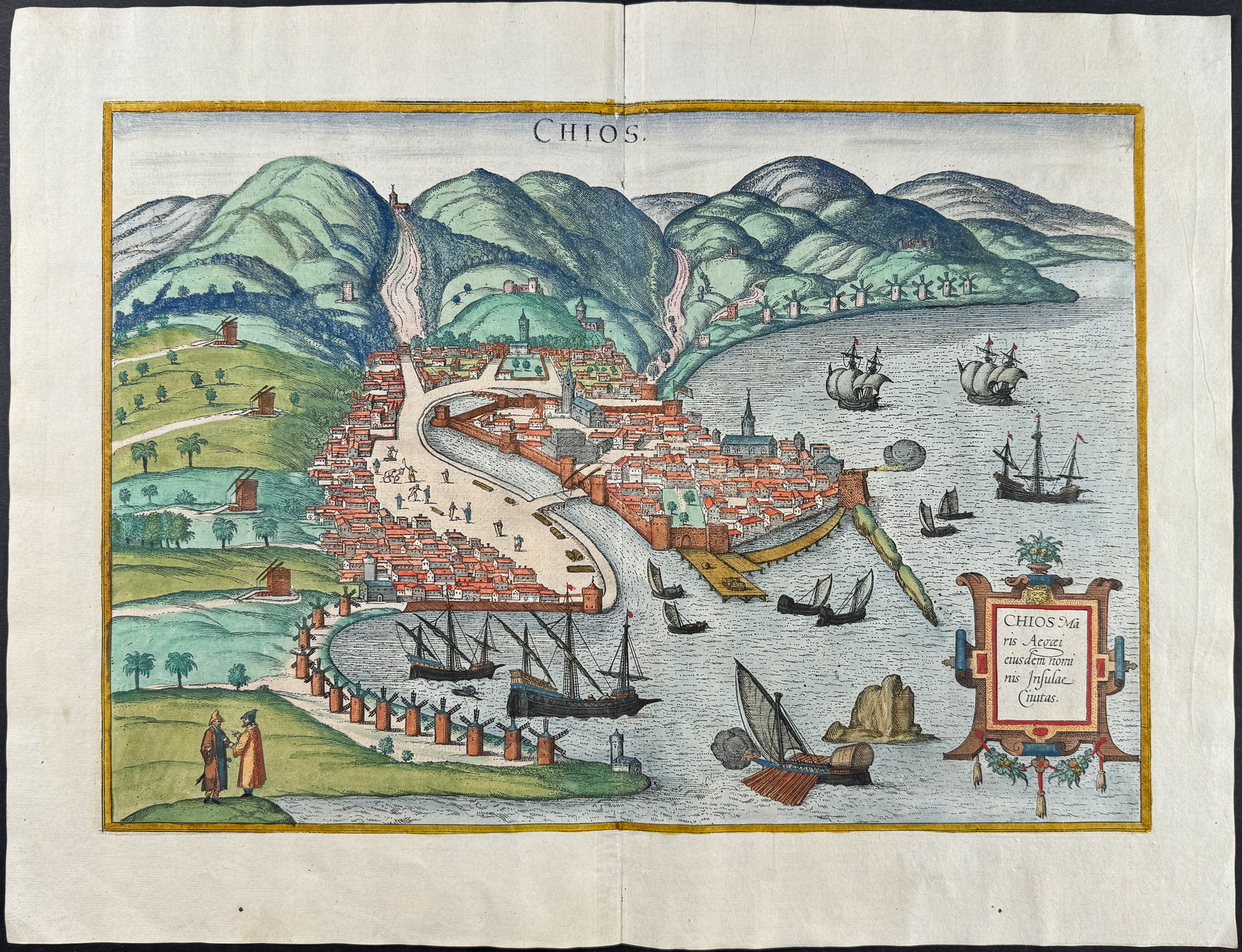 View Of Chios, Gree…