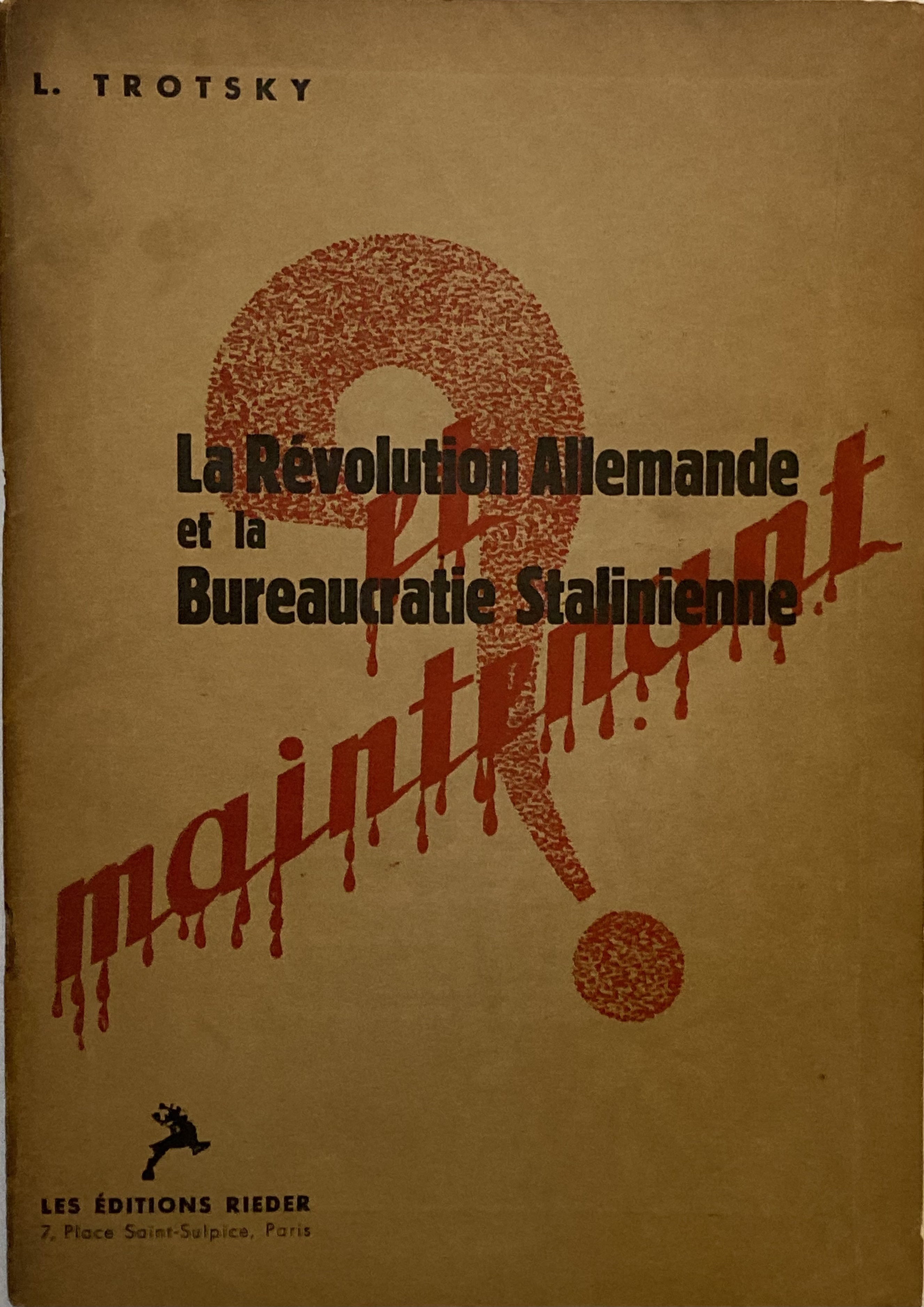 Et Maintenant ? La …