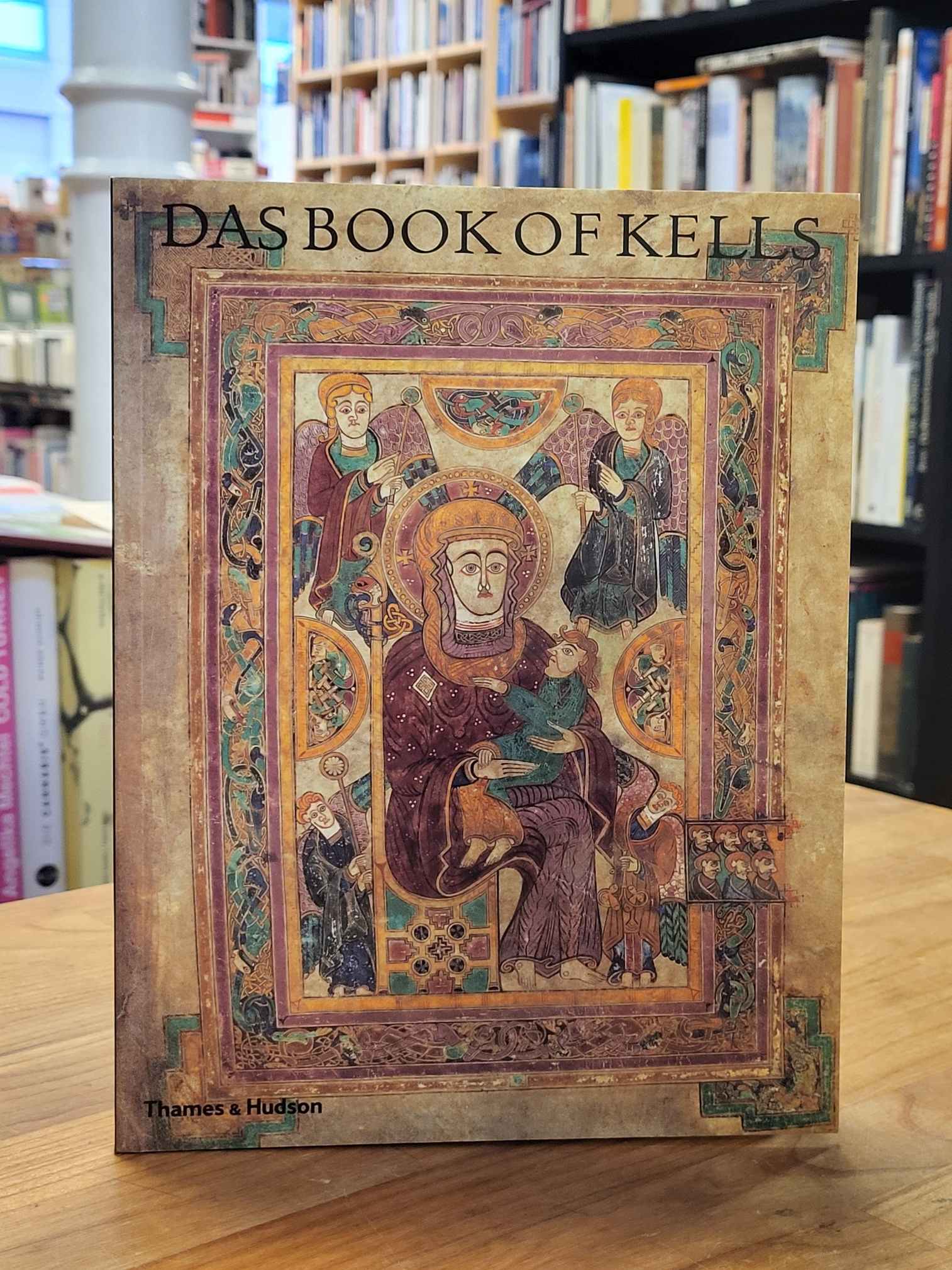 Das Book of Kells - Ein Meisterwerk frühirischer Buchmalerei im Trinity College in Dublin, - Meehan, Bernard,