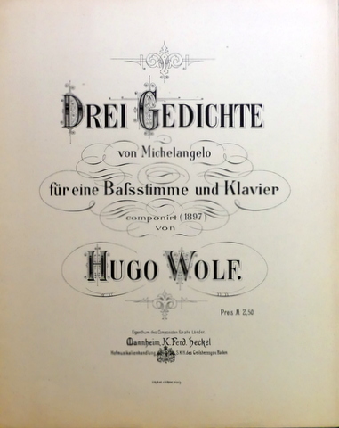 Drei Gedichte Von M…