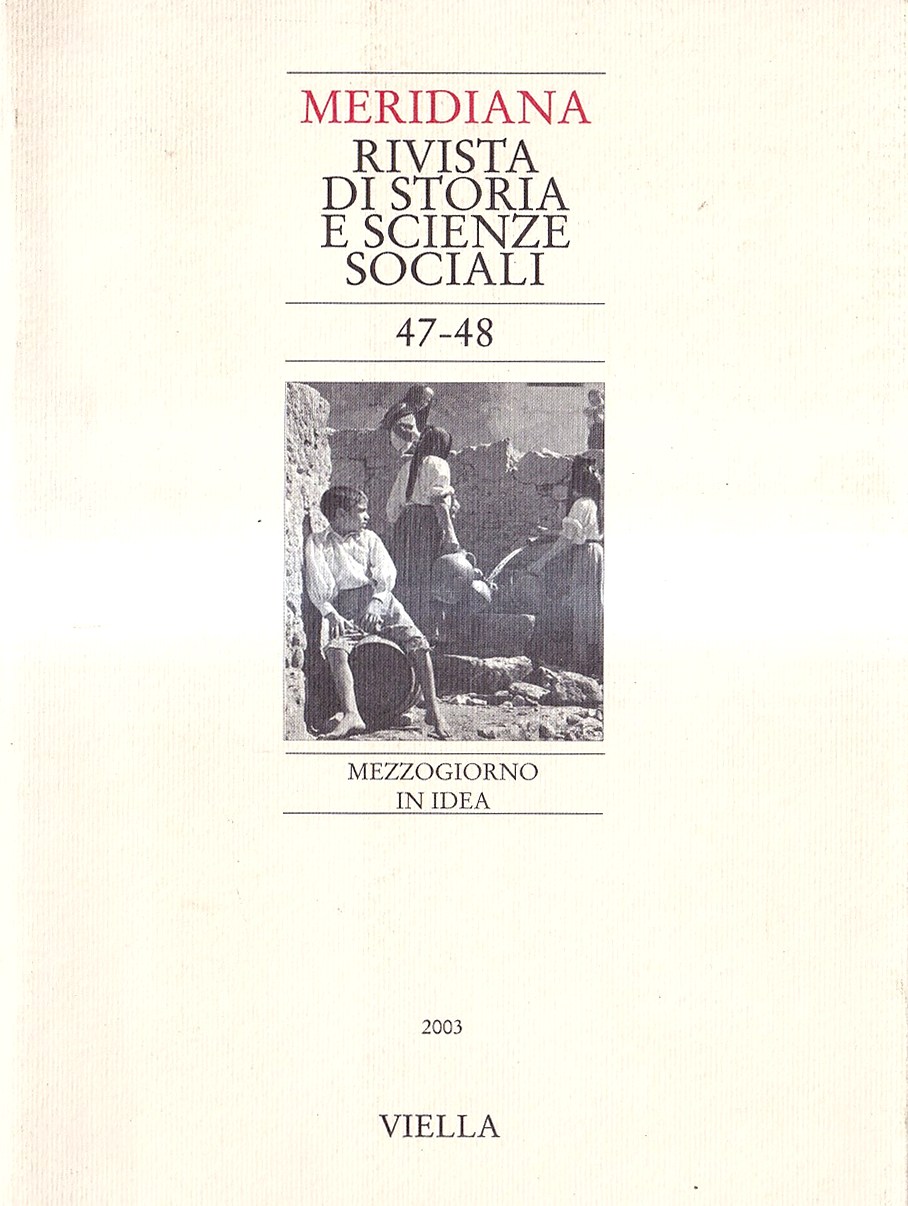 Abebooks Meridiana. Rivista di storia e scienze sociali - Vol. 47-48: Mezzogiorno in idea