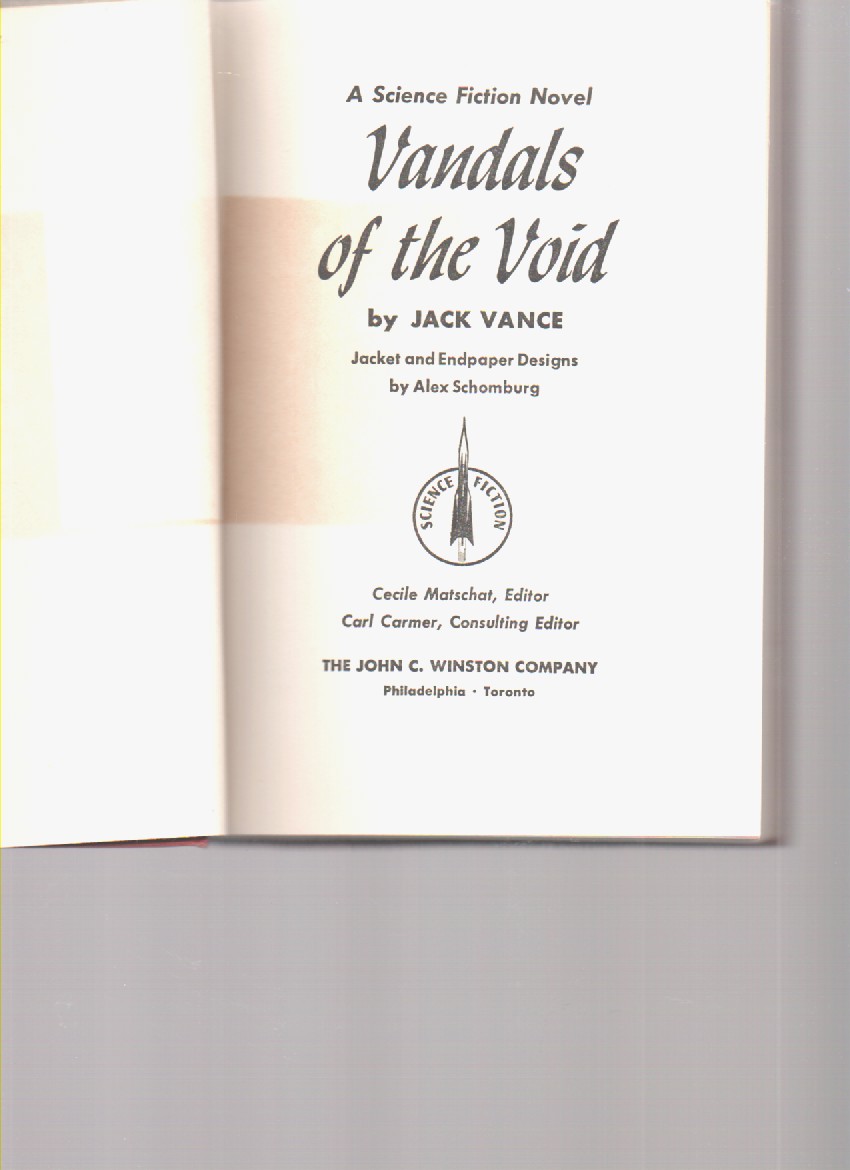 Vandals Of The Void…