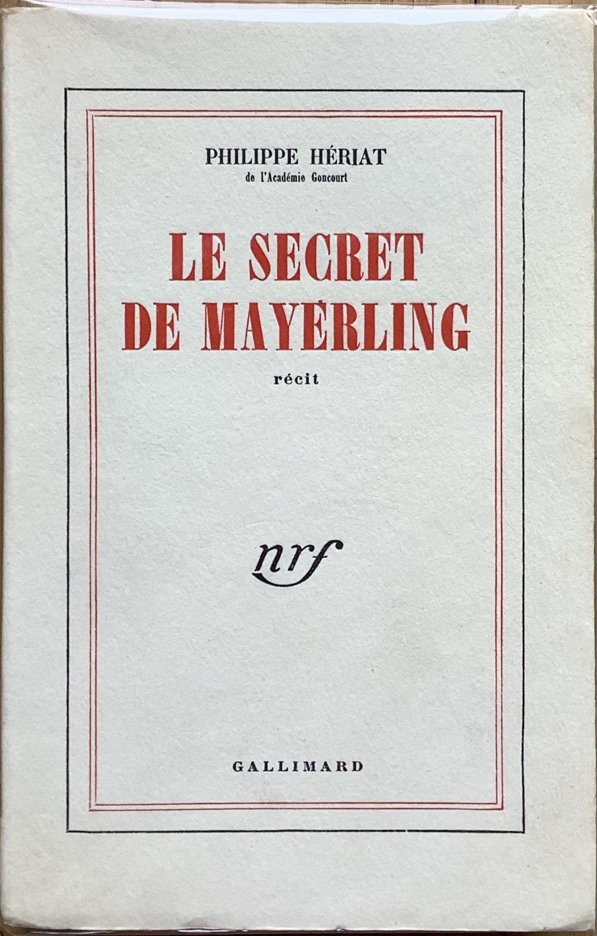 Le Secret De Mayerl…