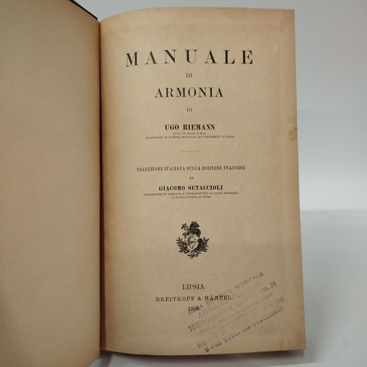 Manuale Di Armonia …