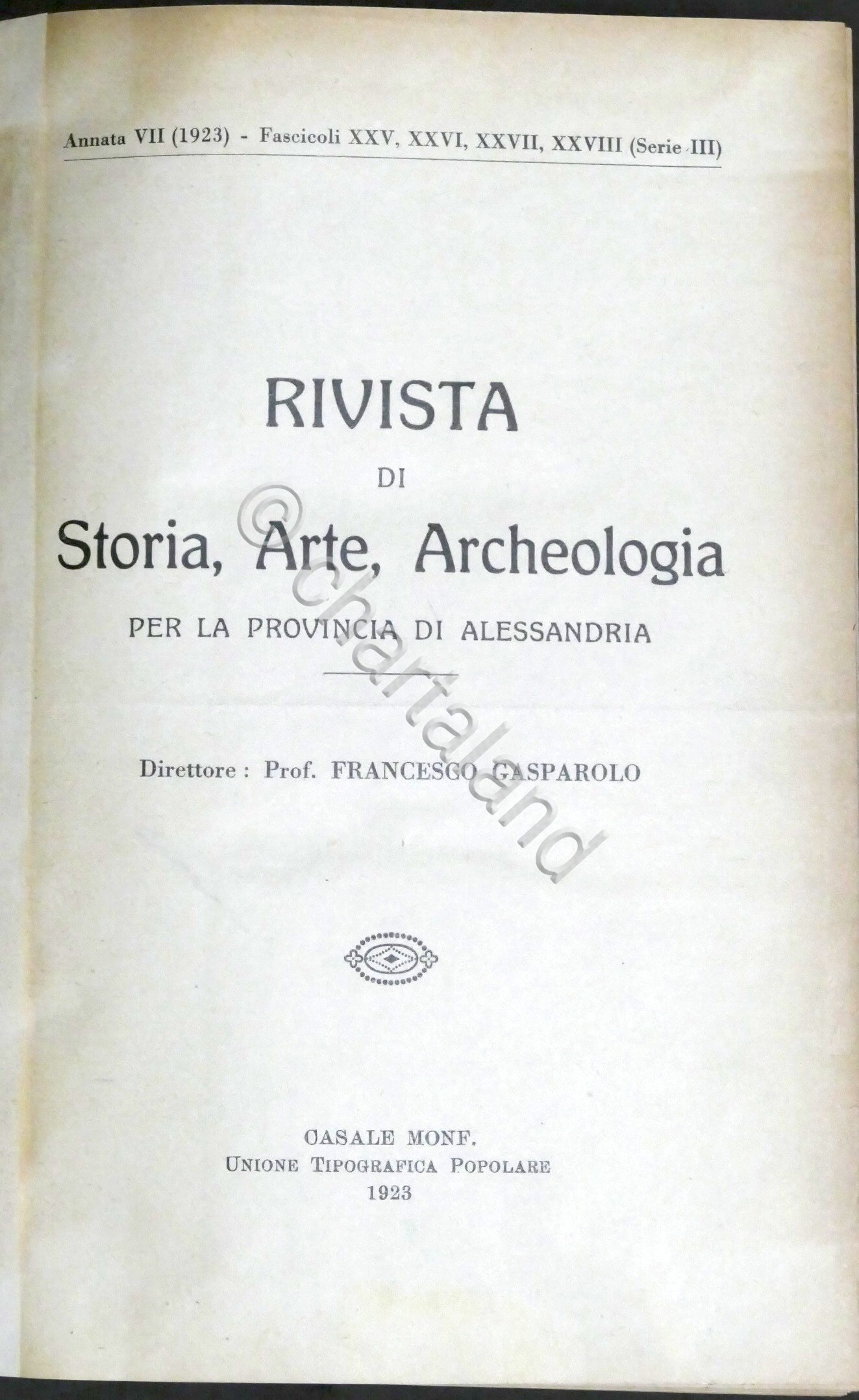 Rivista Di Storia A… - image