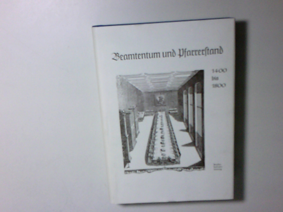 Beamtentum Und Pfar…