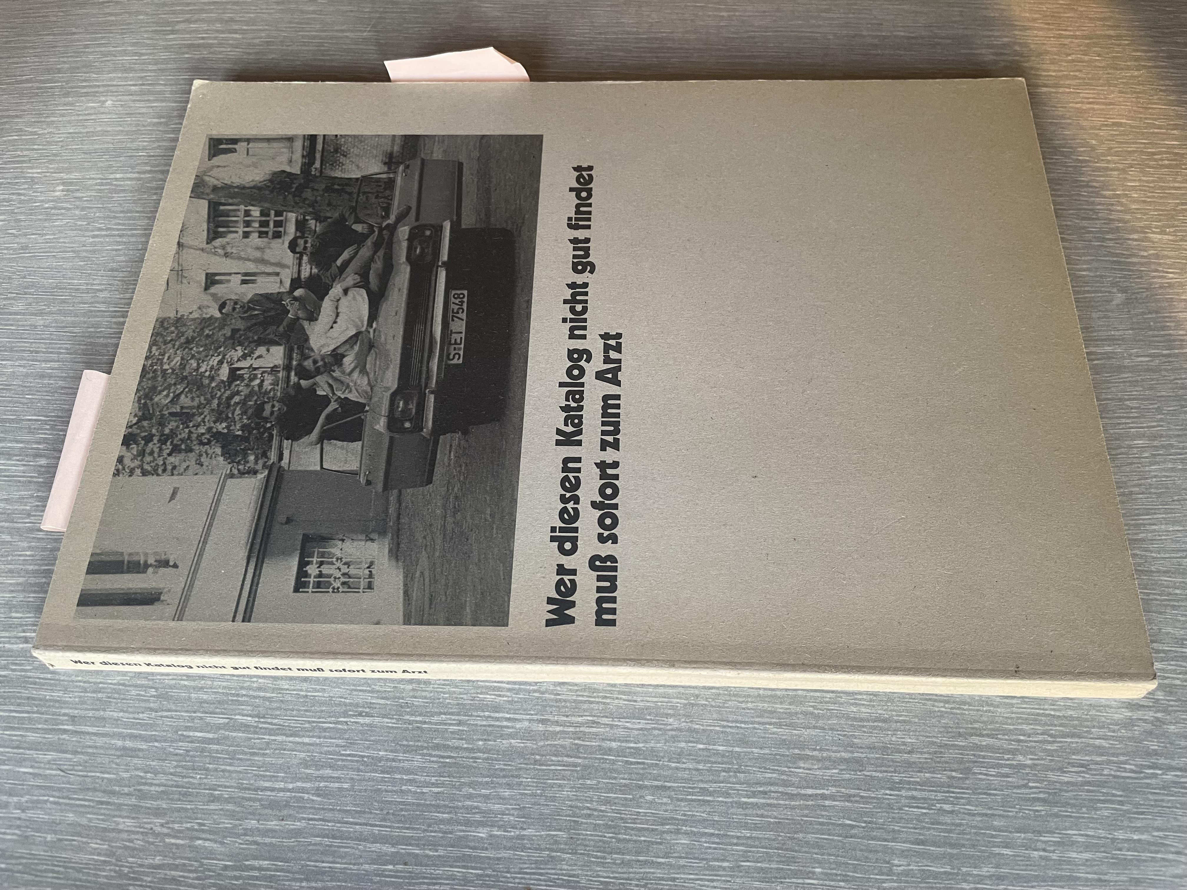 Wer Diesen Katalog …