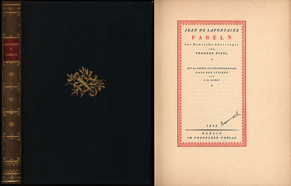 Fabeln. La Fontaine…