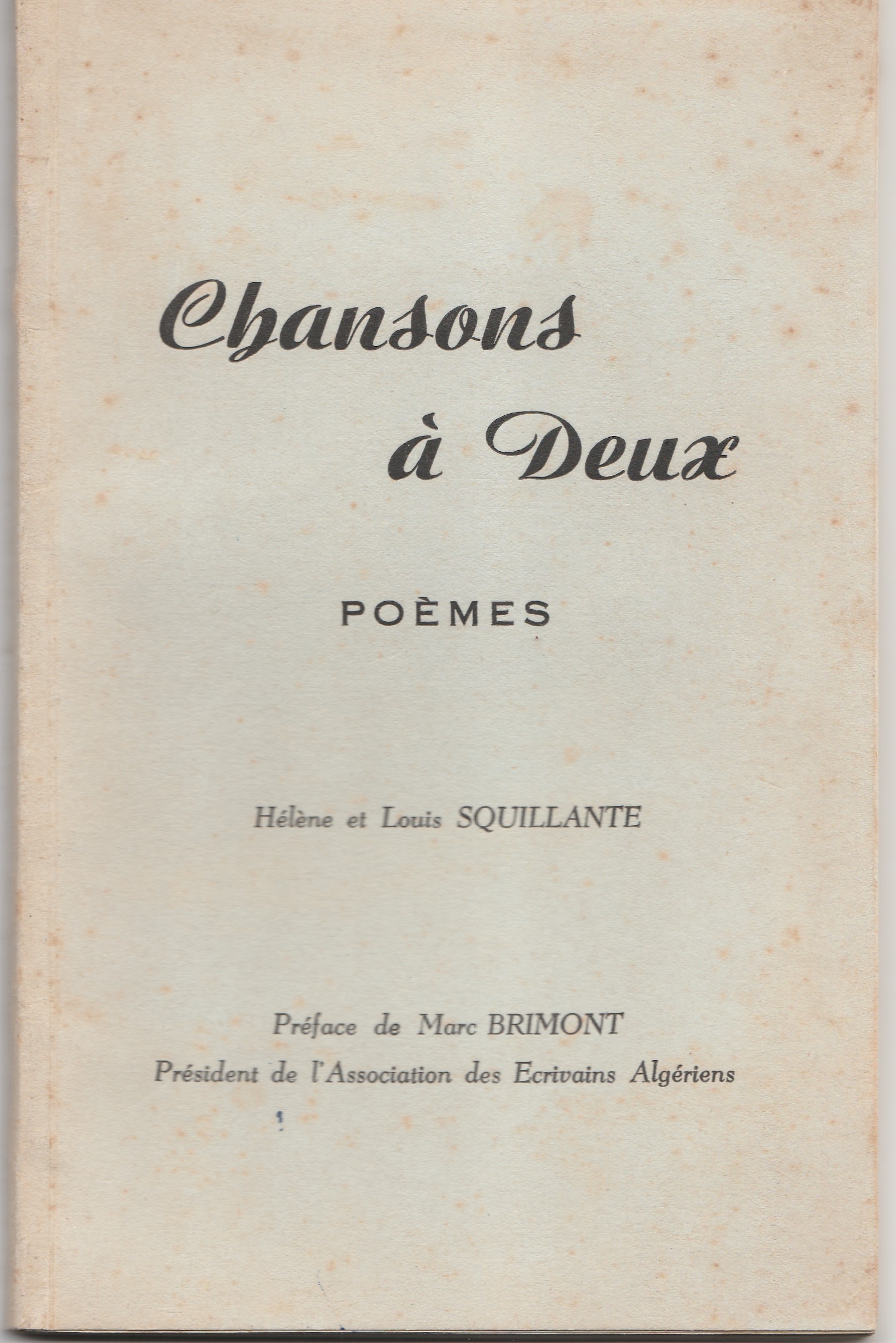Chansons à Deux. Po…