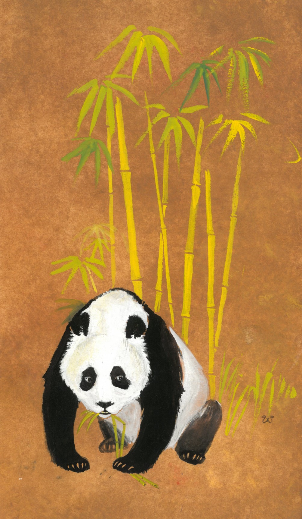 PandabÄR. Sitzender…