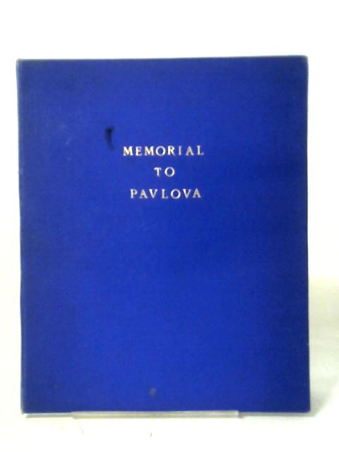 Memorial To Pavlova…