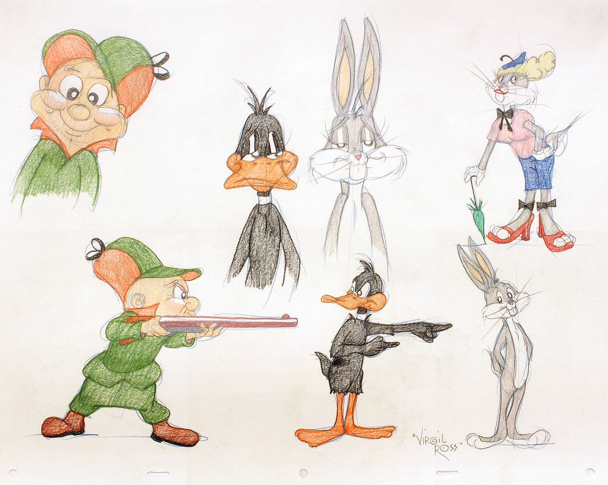 Bugs Bunny, Daffy D…