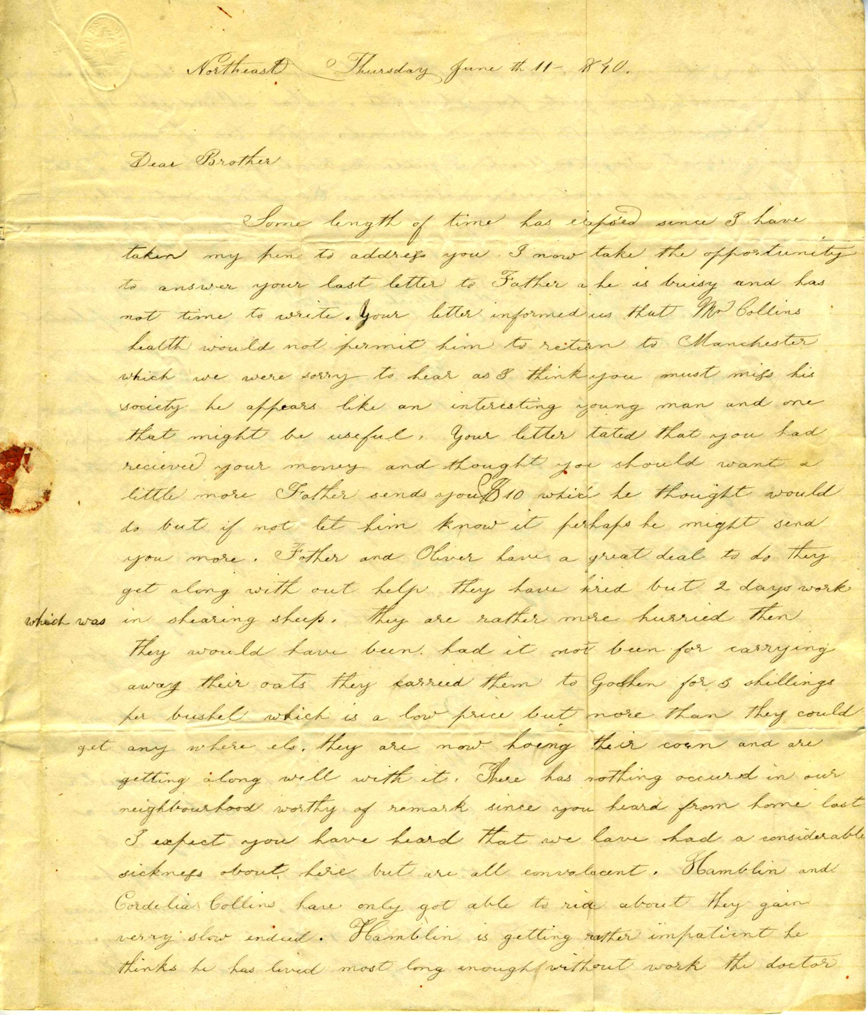 Als Letter To Myron…