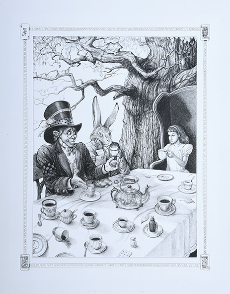 Original artwork for Alice's Adventures in Wonderland: 