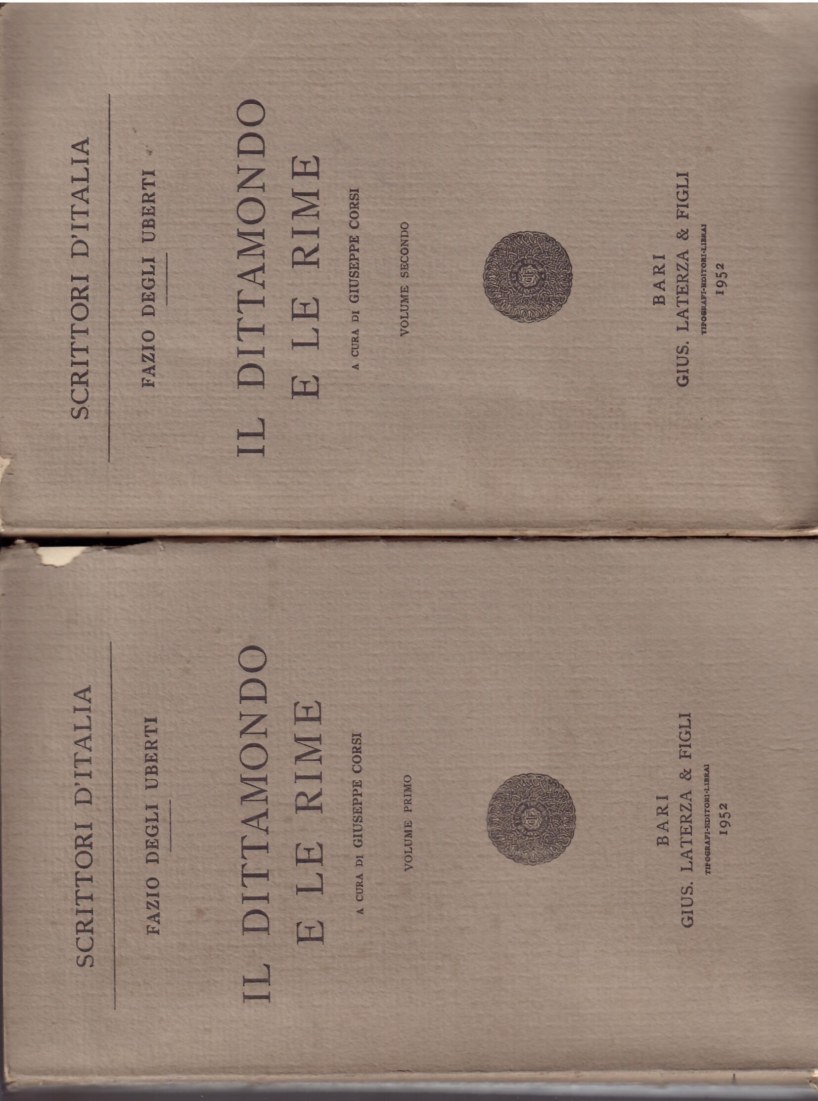 Il Dittamondo E Le …