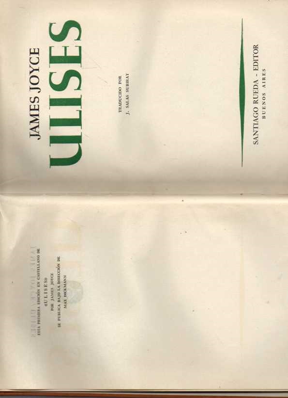 Ulises. Joyce, Jame…