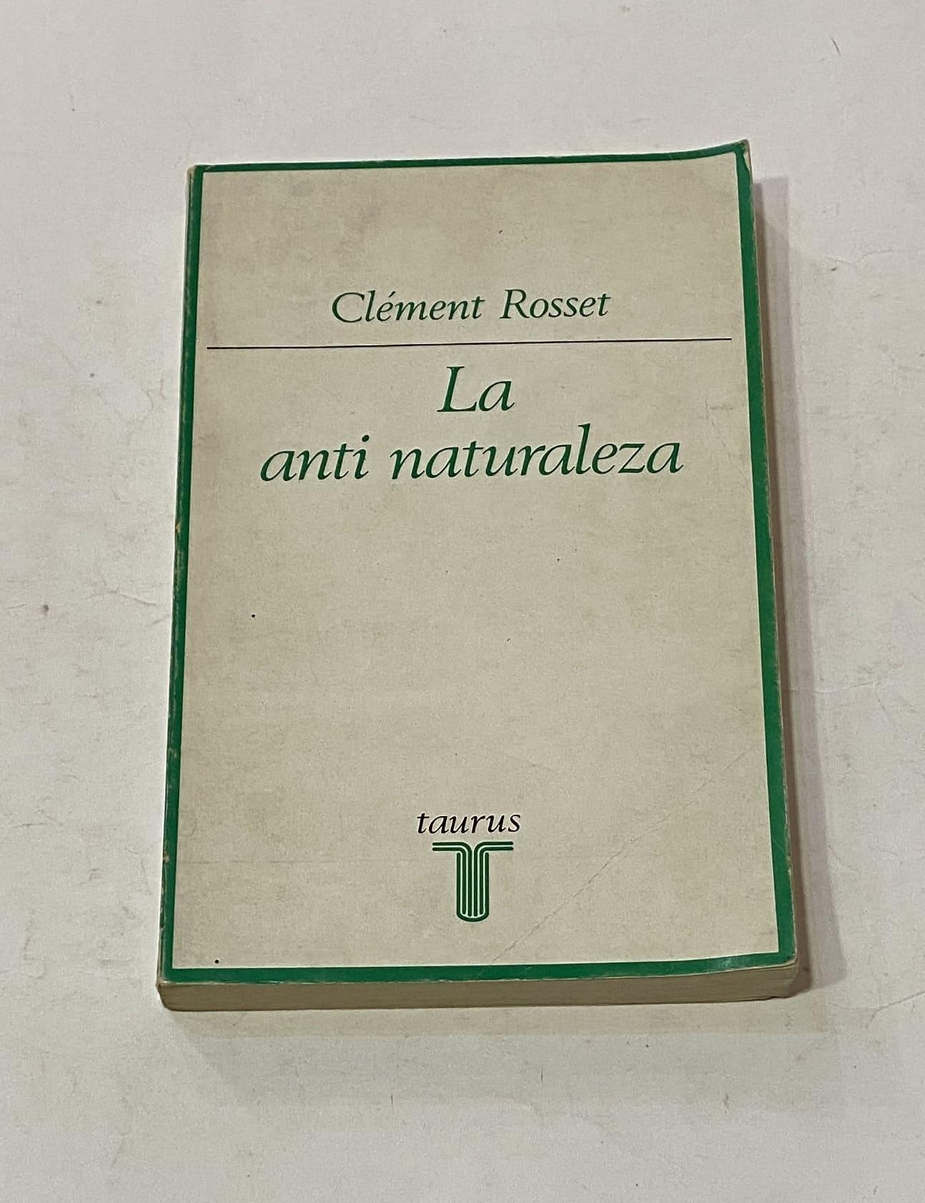 La Anti Naturaleza.…