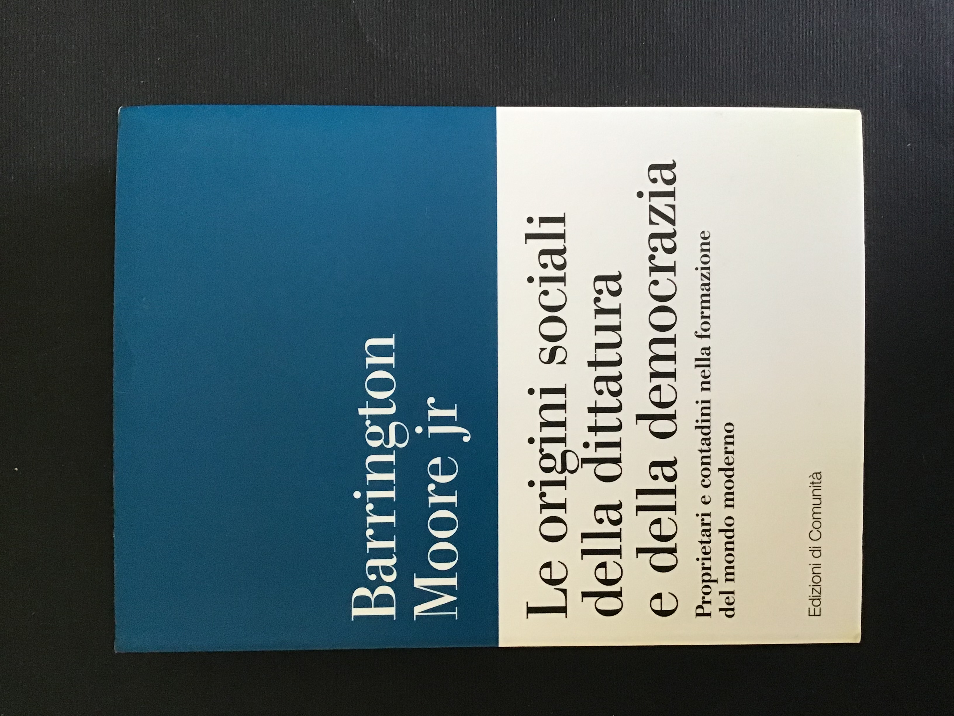 Le Origini Sociali …